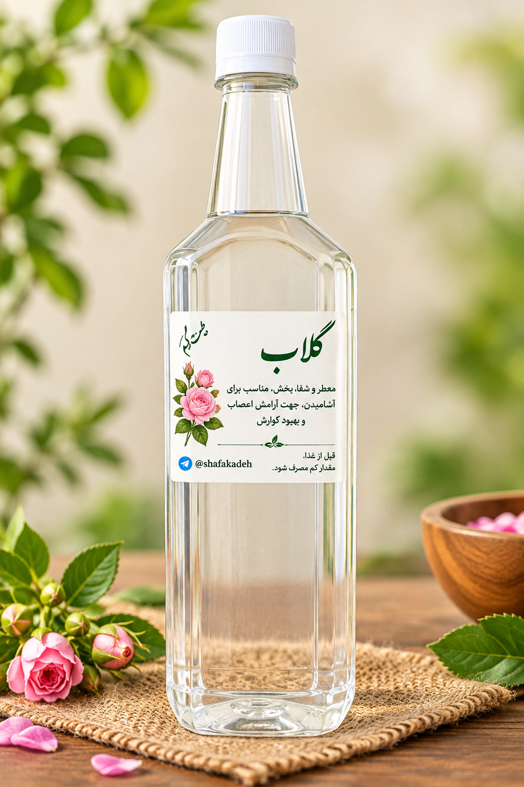 گلاب اعلا و دو آتیشه